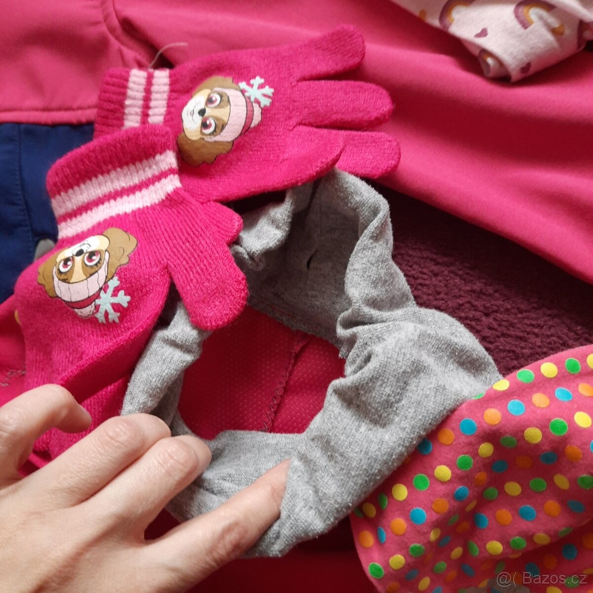 Dívčí balík do školky, vel.110/116, cca 33ks - 6