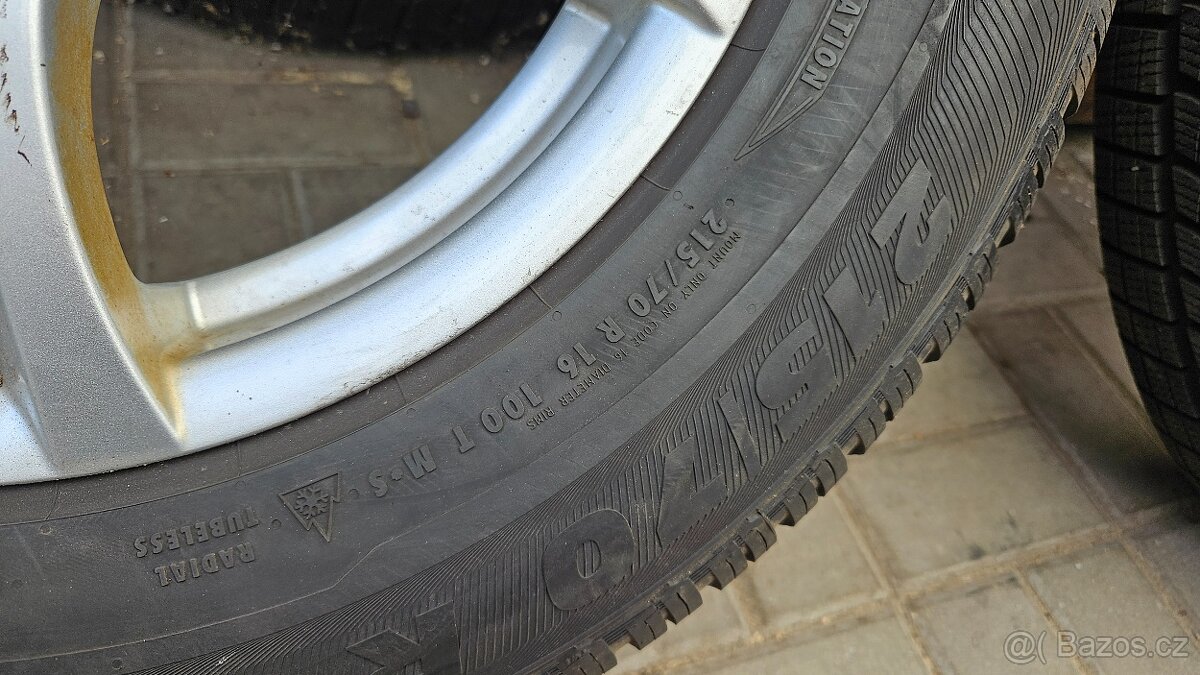 Zimní Sada Alu 5x114.3 215/70 R16 RC Design - 6