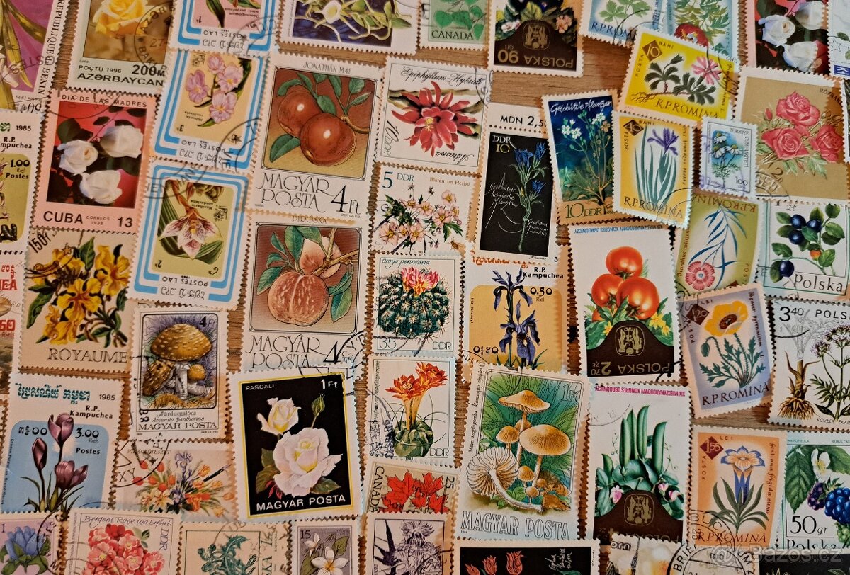 Sbírka známek flóry - 6