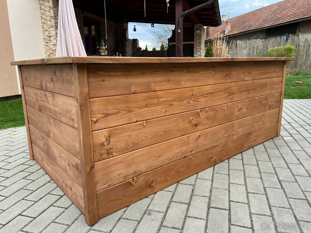 Vyvýšený záhon ze SIBIŘSKÉHO MODŘÍNU - 6