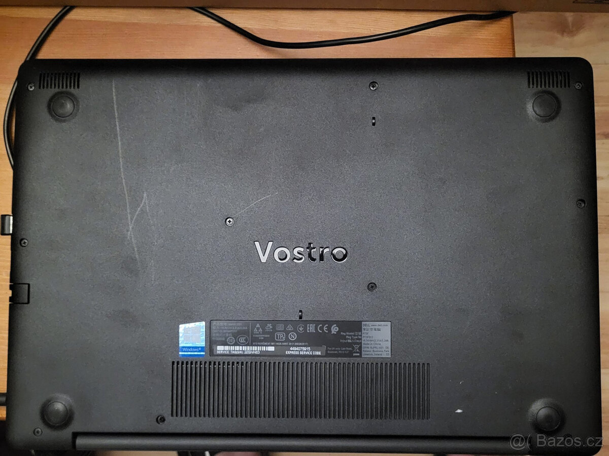 Notebook DELL Vostro 15,6", Intel i-5, Win 11 Pro, CZ - 6