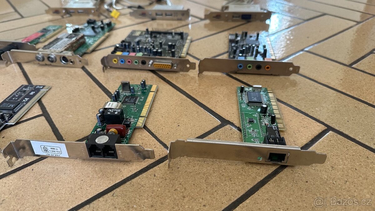 Starší PCI karty / Síťové karty - Rozšiřující karty do PC - 6