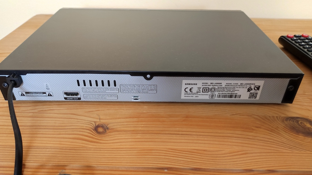 Blu-ray, DVD přehrávač SAMSUNG BD-J4500R - Super stav - 6