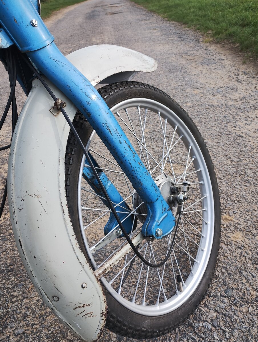 Prodám výborně zachovalou jawu Stadion S22 rok 1961 - 6
