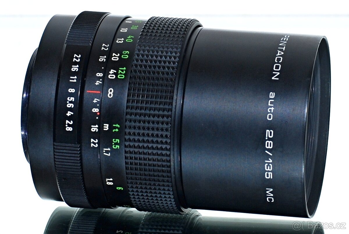 Pentacon auto MC 2,8/135 M42 TOP STAV - 6