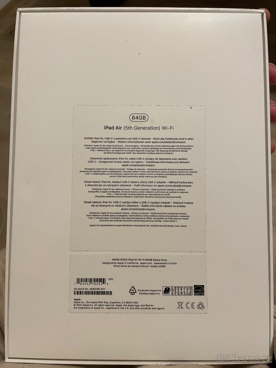 Ipad air 2020 + apple pencil 2. generace + kryt Logitech - 6