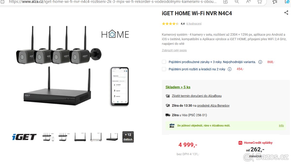 iGET HOME Wi-Fi NVR N4C4 - 6
