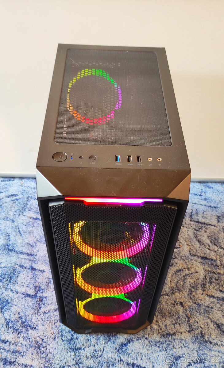 Herní PC | Ryzen 5 | RX 5600 XT | RAM 32GB | B450 - 6