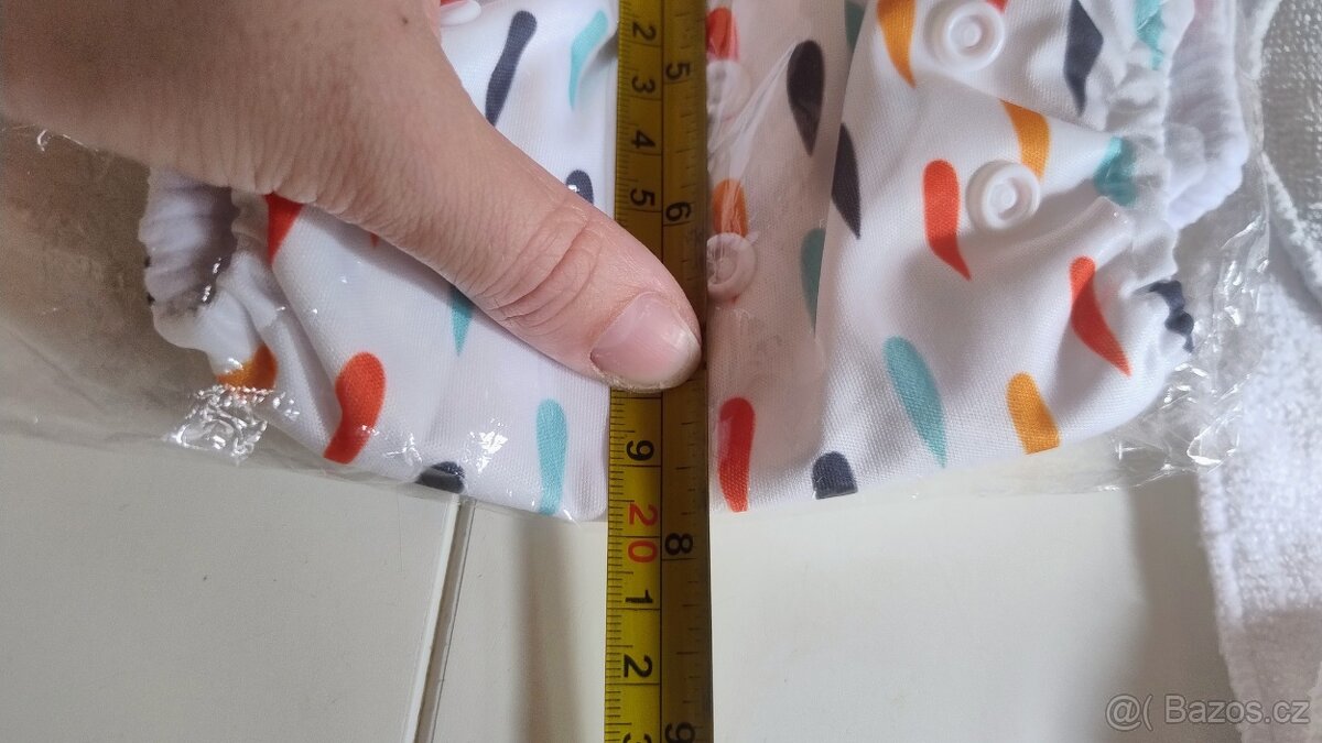 Látkové pleny - svrchní kalhotky a vkládací pleny 6ks - 6