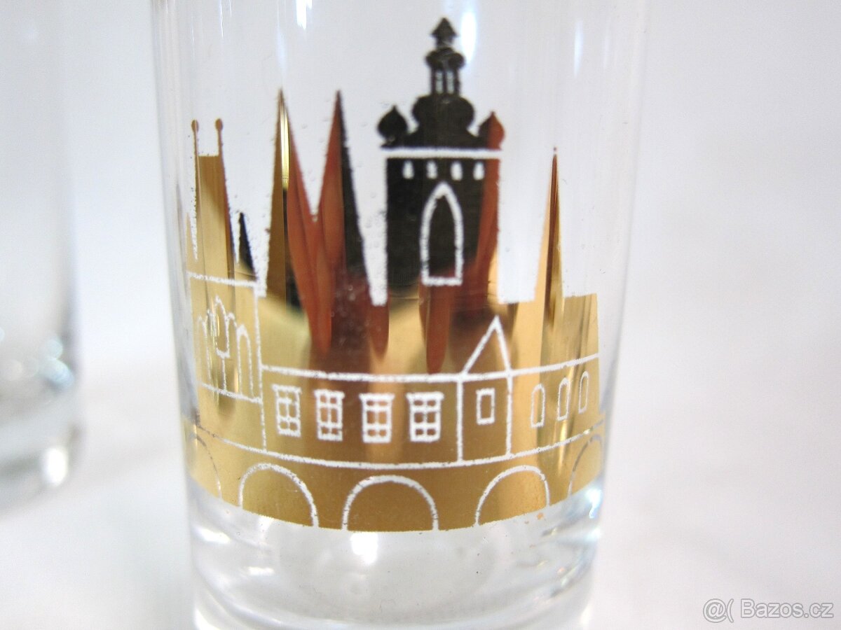 Praha - skleničky 1dcl - 6
