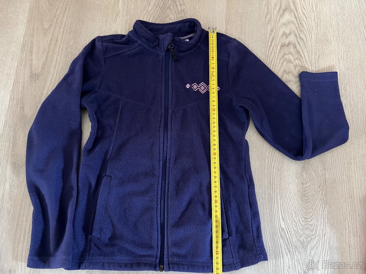 5x Mikina dívčí funkční, flísová, pletená 140-146-152 - 6