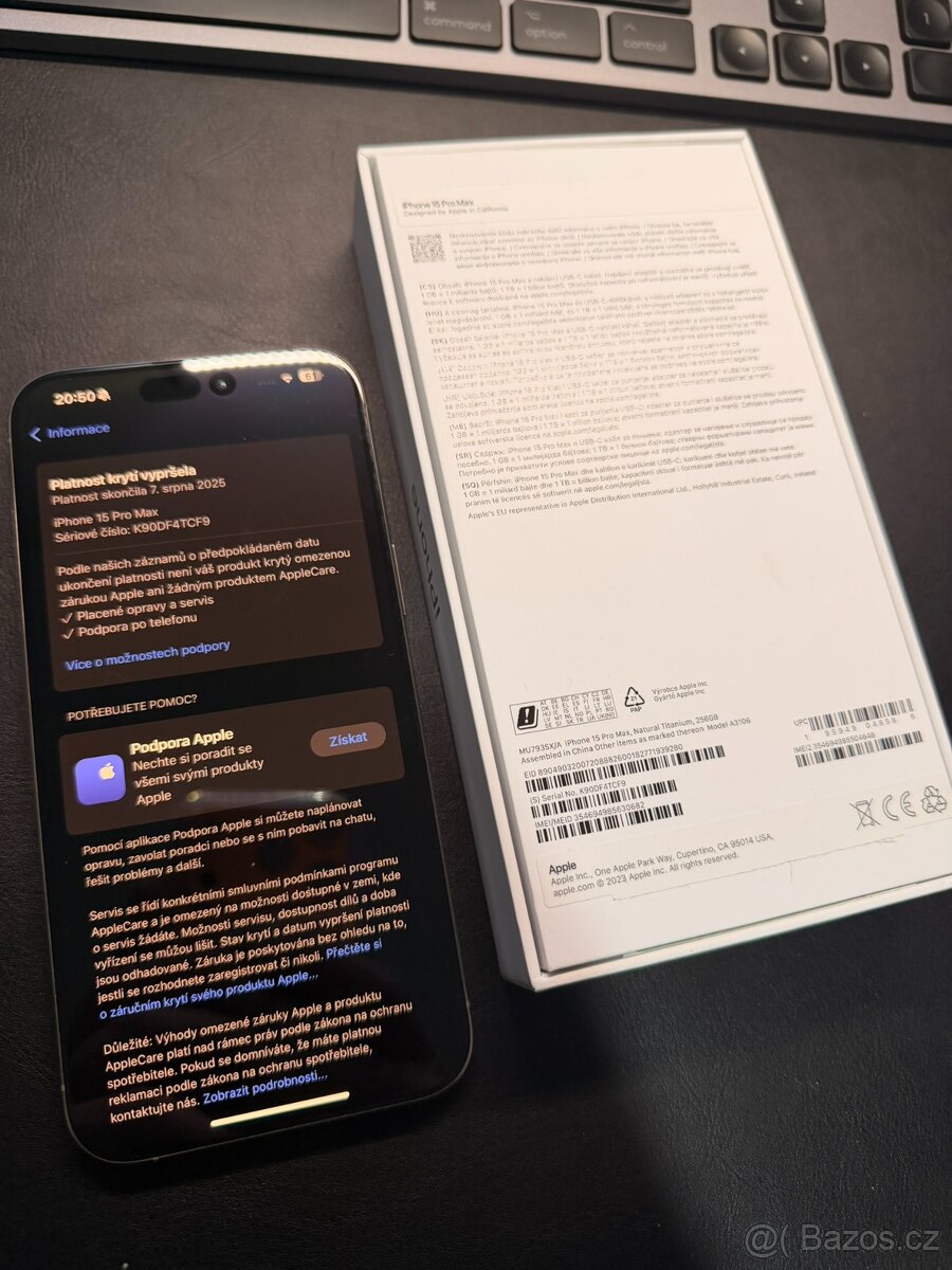 Apple iPhone 15 Pro Max 256GB, přírodní titan - 6