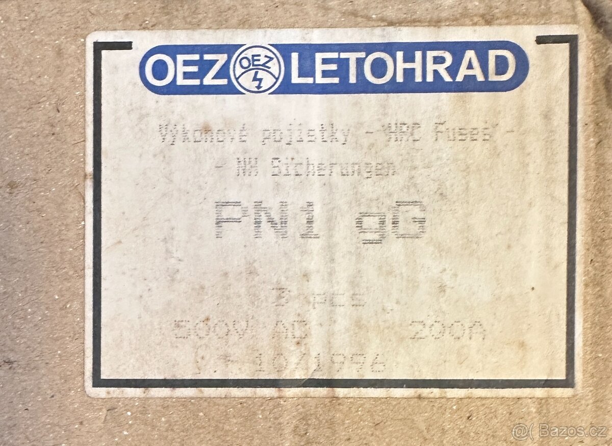 Nožové pojistky - 6