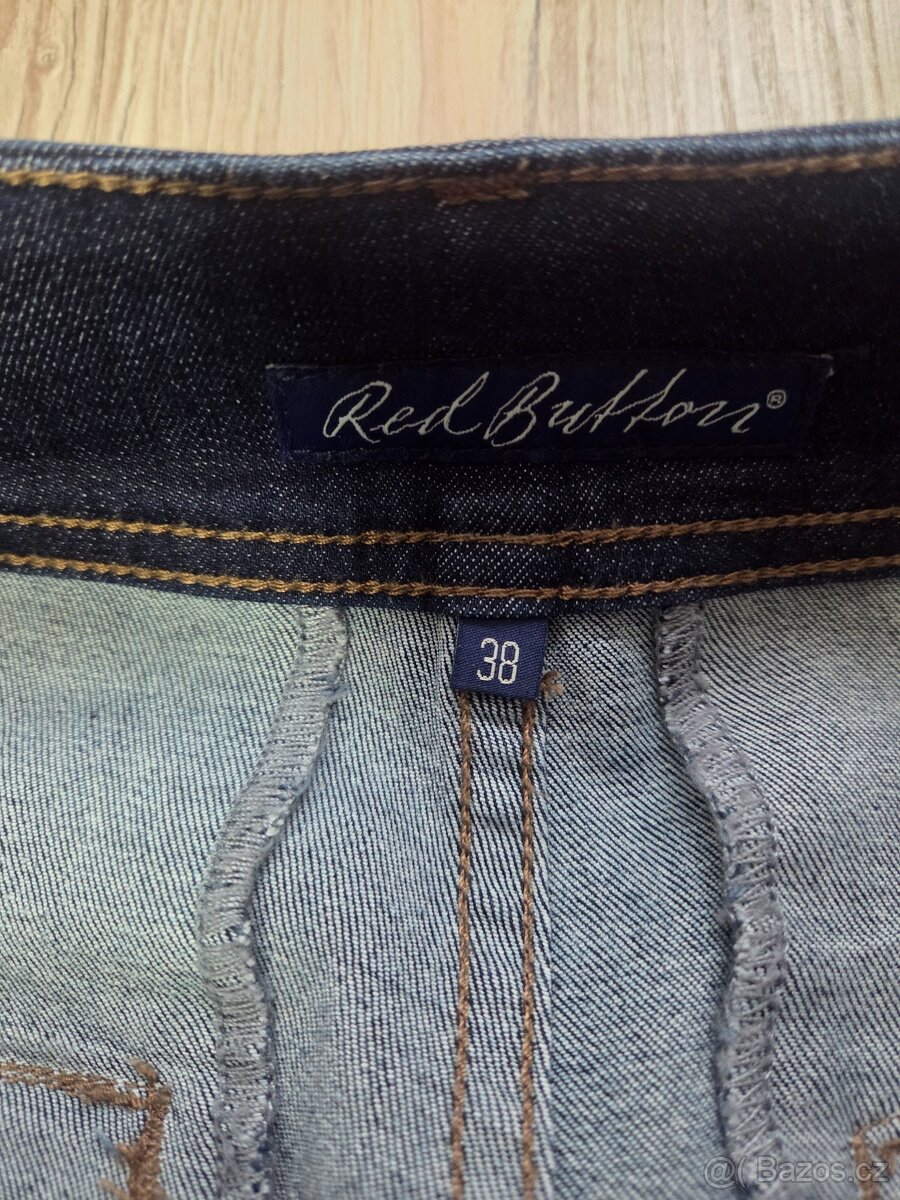 Nádherné džíny vel. 38 elastické - 6