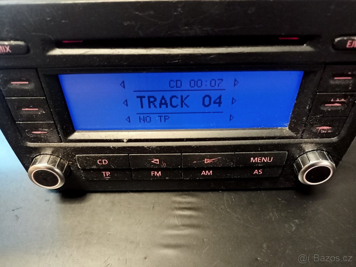 Autorádio Vw RCD300 na ND - 6