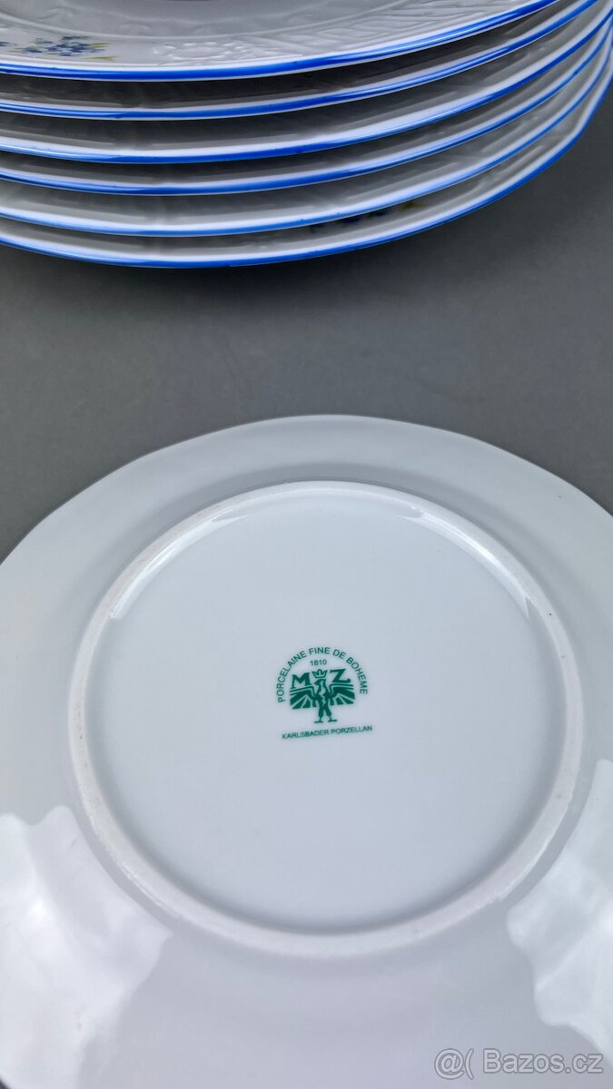Taliřova souprava, NOVÁ, sada talířů - 6