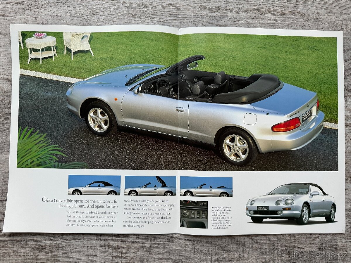 Toyota Avensis, Celica, Hiace prospekty - 6