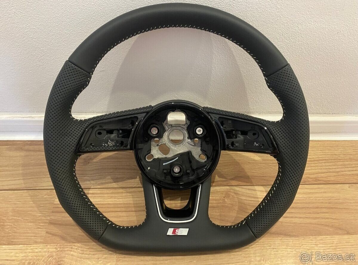 AUDI VOLANT KOZENY PERFOROVANY A3 A4 A5 - 6