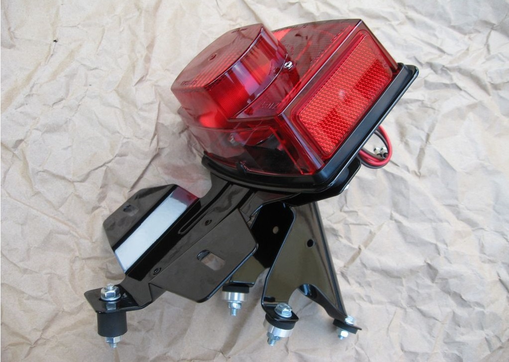 ČZ enduro - zadní světlo LUCAS - kompletní sestava - 6