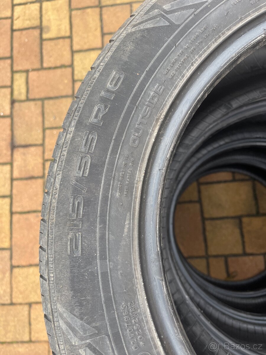 4xLetní pneu Nokian Wetprof 215/55 R16 97W - 6