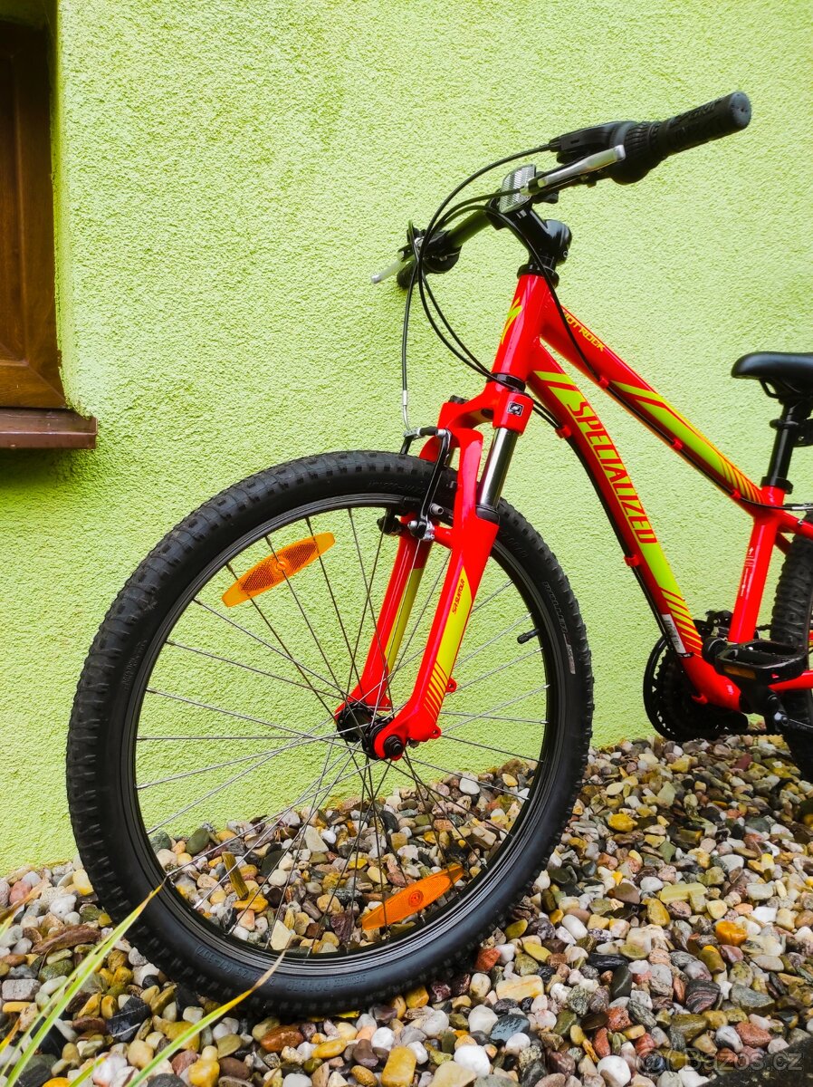 Značkové dětské kolo SPECIALIZED 24" (oranžová) - 6