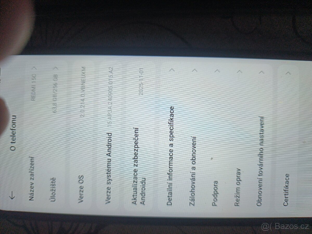 Redmi 15c Midnight Black 8gb RAM 256GB ROM - 6