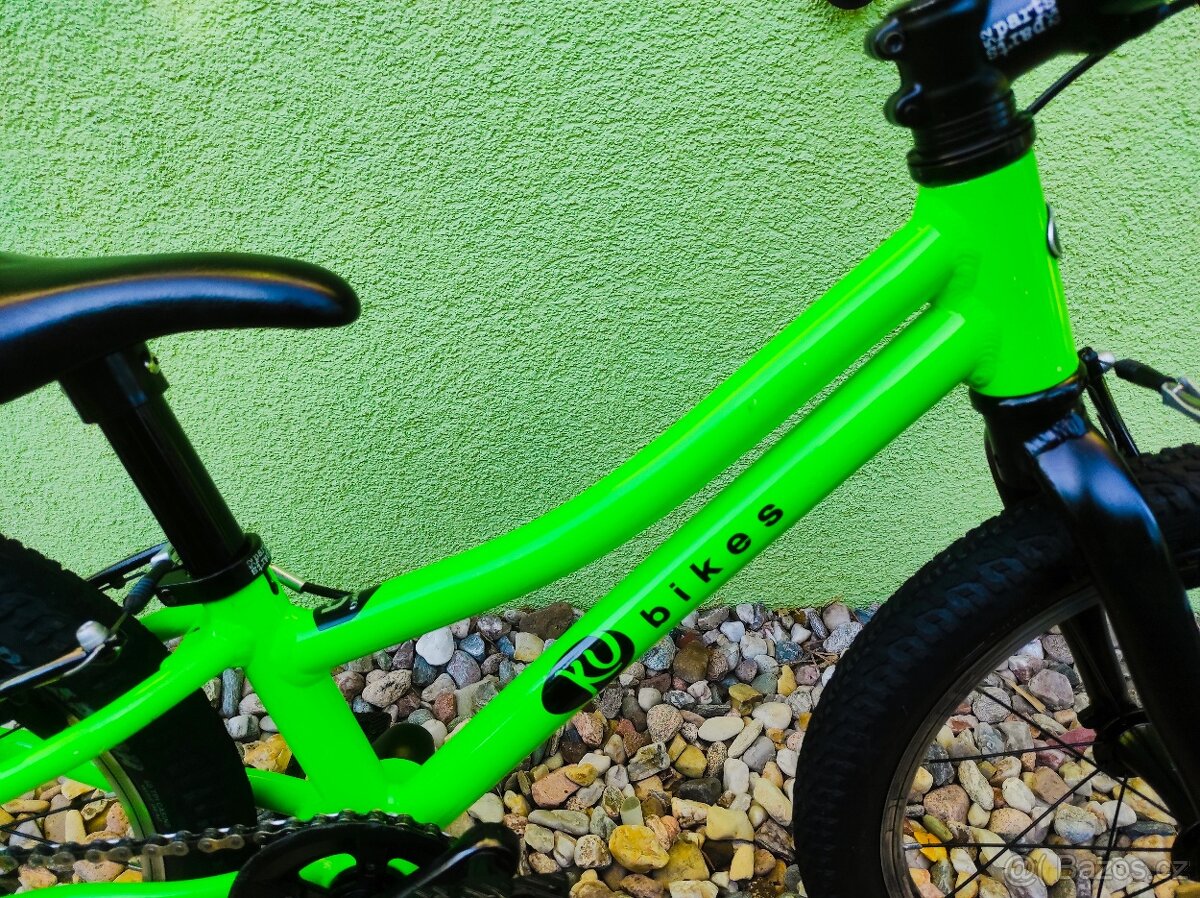 Značkové dětské kolo KUBIKES 16"/S (limetka) - 6
