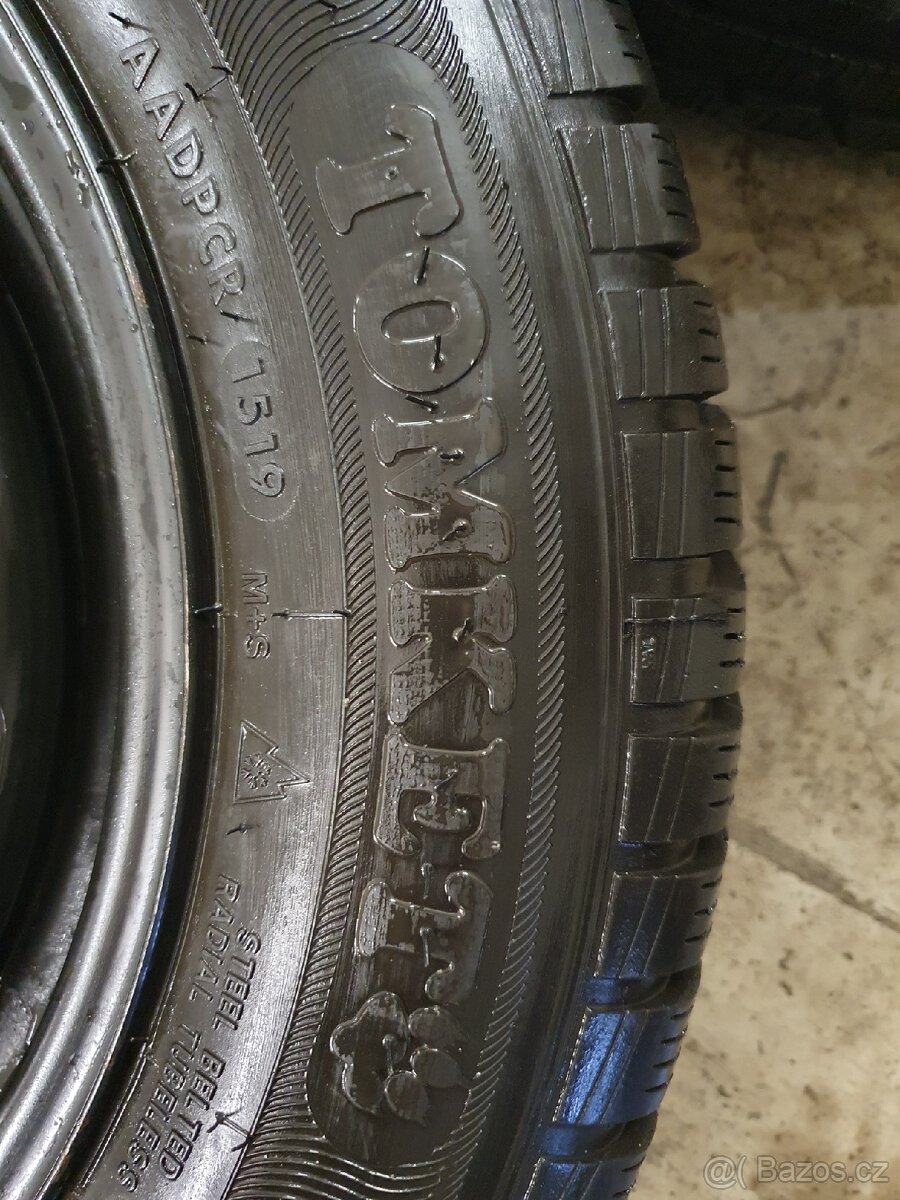 Zimní kompletní kola 5x112 r15 pneu 195/65 r15 - 6