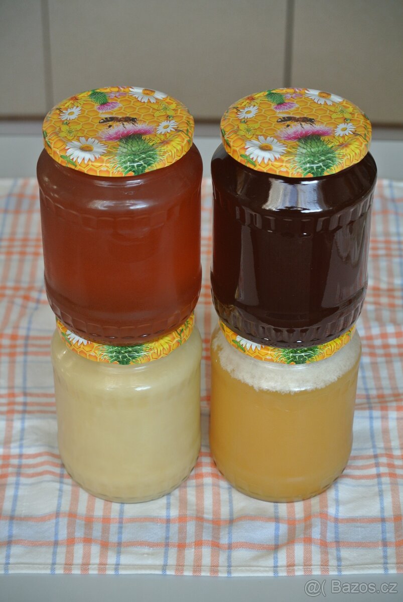 Včelí med květový a pastový. - 6