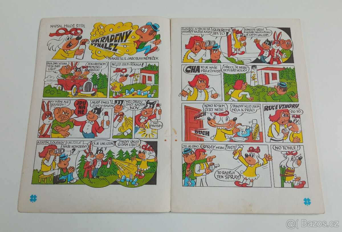 Čtyřlístek č. 16 Ukradený vynález LUXUS - 6