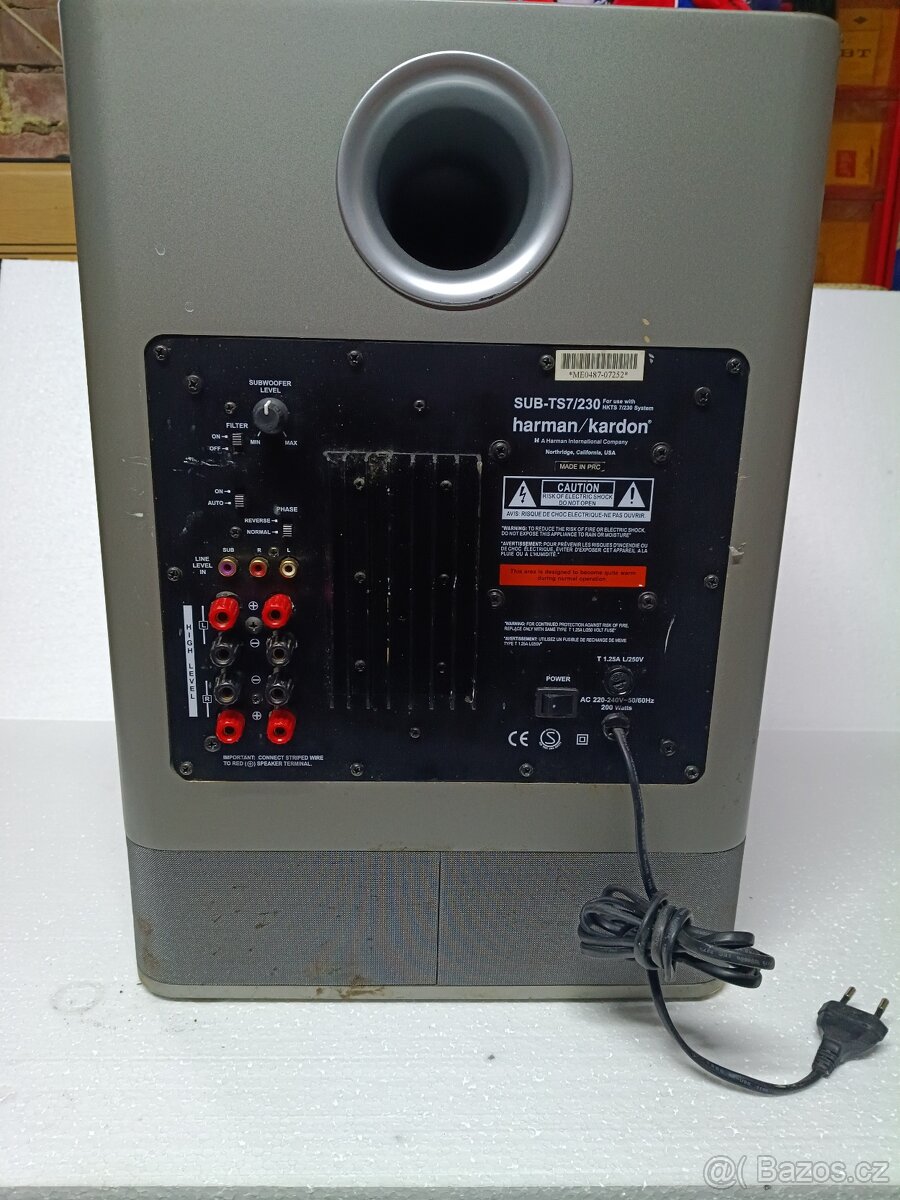 Aktivní subwoofer HARMAN KARDON SUB-TS7/230 200W - 6
