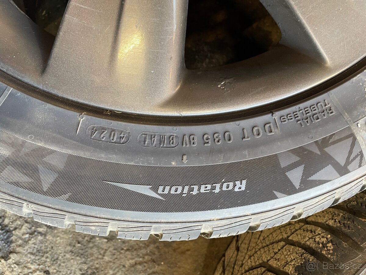 Audi alu 5x112 R17 zimní - 6