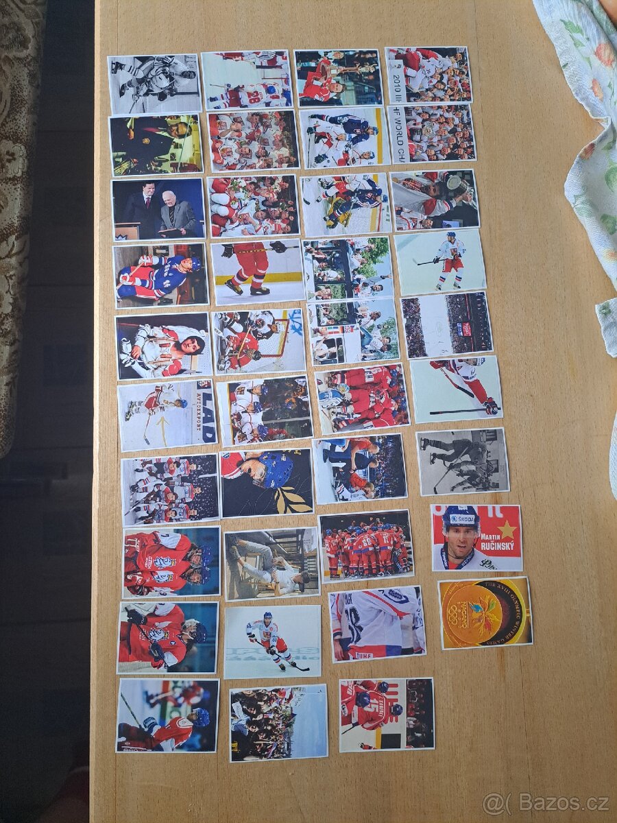 Hokejové nálepky legend - 6