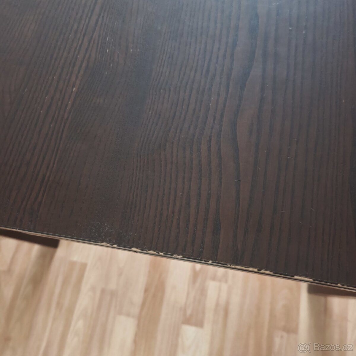 Rozkládací jídelní stůl tmavě hnědá IKEA bjursta - 6