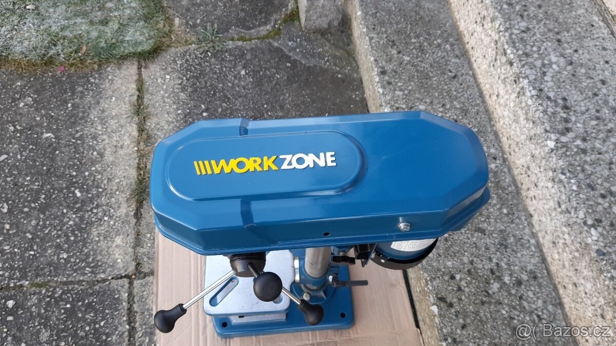 Stojanová vrtačka Workzone 500 W - 6