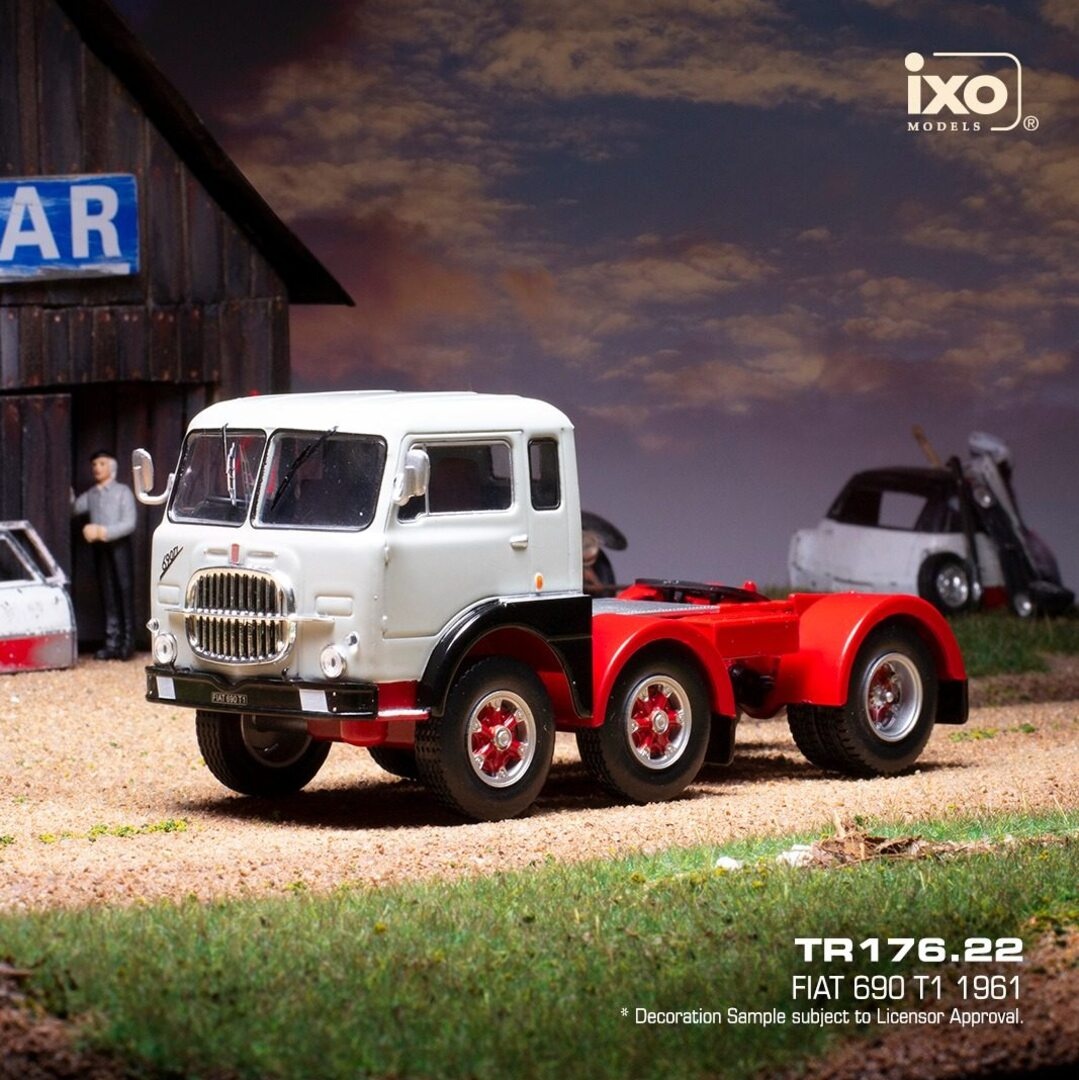 Modely evropských kamionů 1:43 IXO - 6