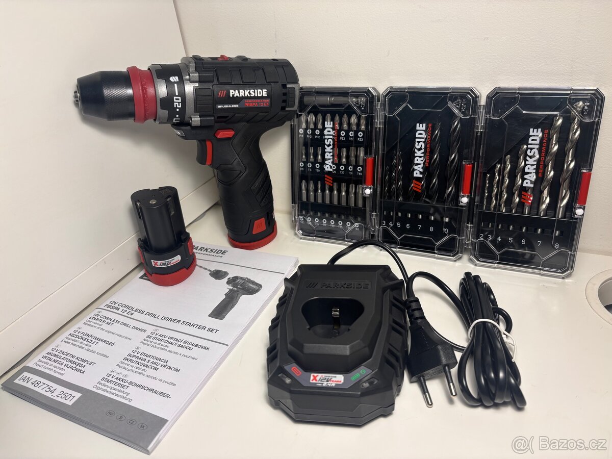 Nový aku šroubovák Parkside Performance PBSPA 12 E4 - 6