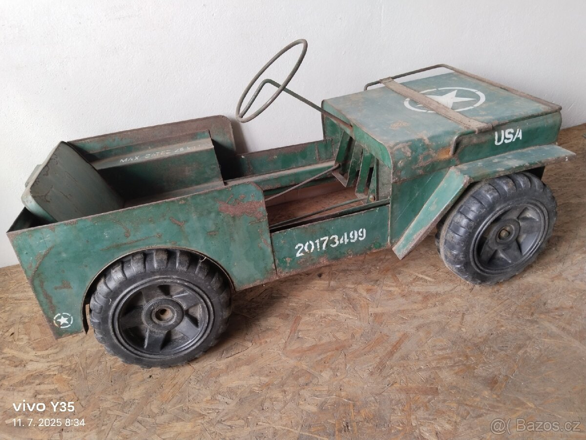 Šlapací autíčko Jeep - 6