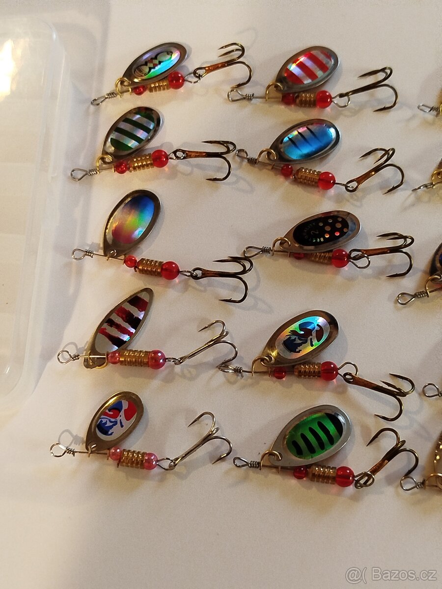 NOVÉ RYBÁŘSKÉ NÁSTRAHY - 20 KS ROTAČNÍCH TŘPYTEK - 6