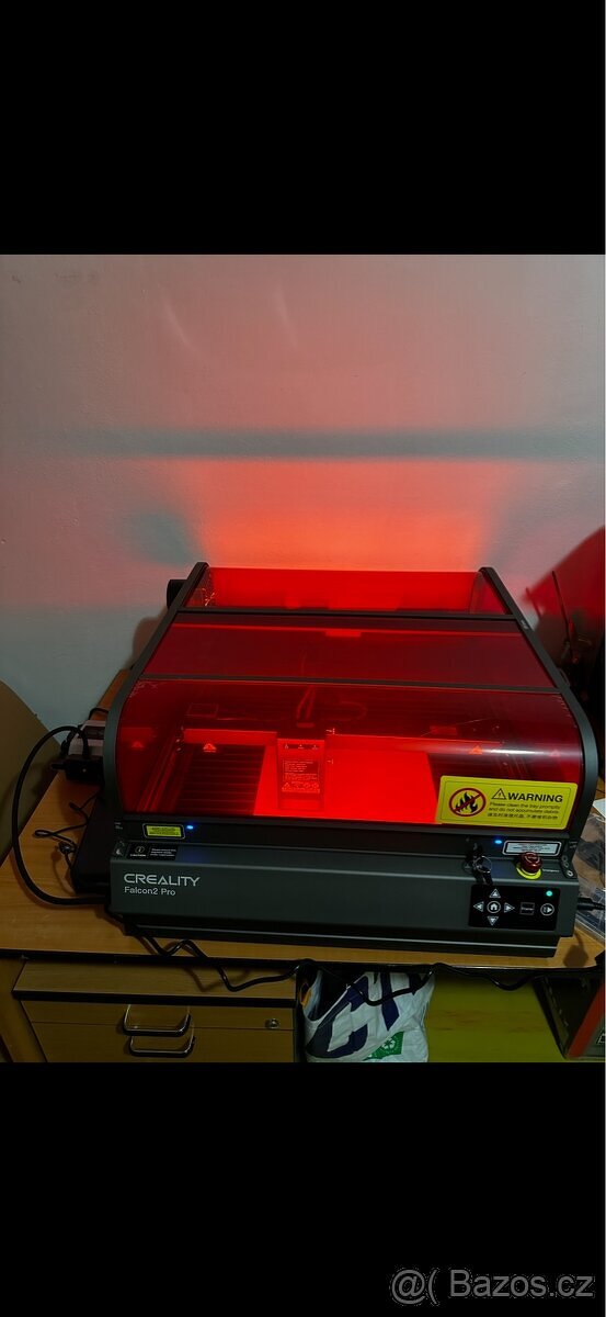 Creality Falcon2 Pro 40W + K40-40W CO₂) + materiál - 6