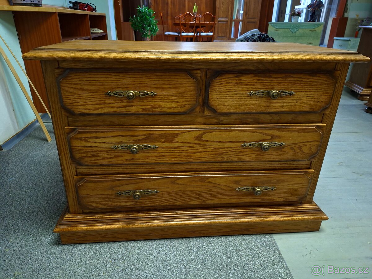 LUXUSNÍ RUSTIKÁLNÍ LOŽNICE DRAHÝ MODEL TOP STAV - 6