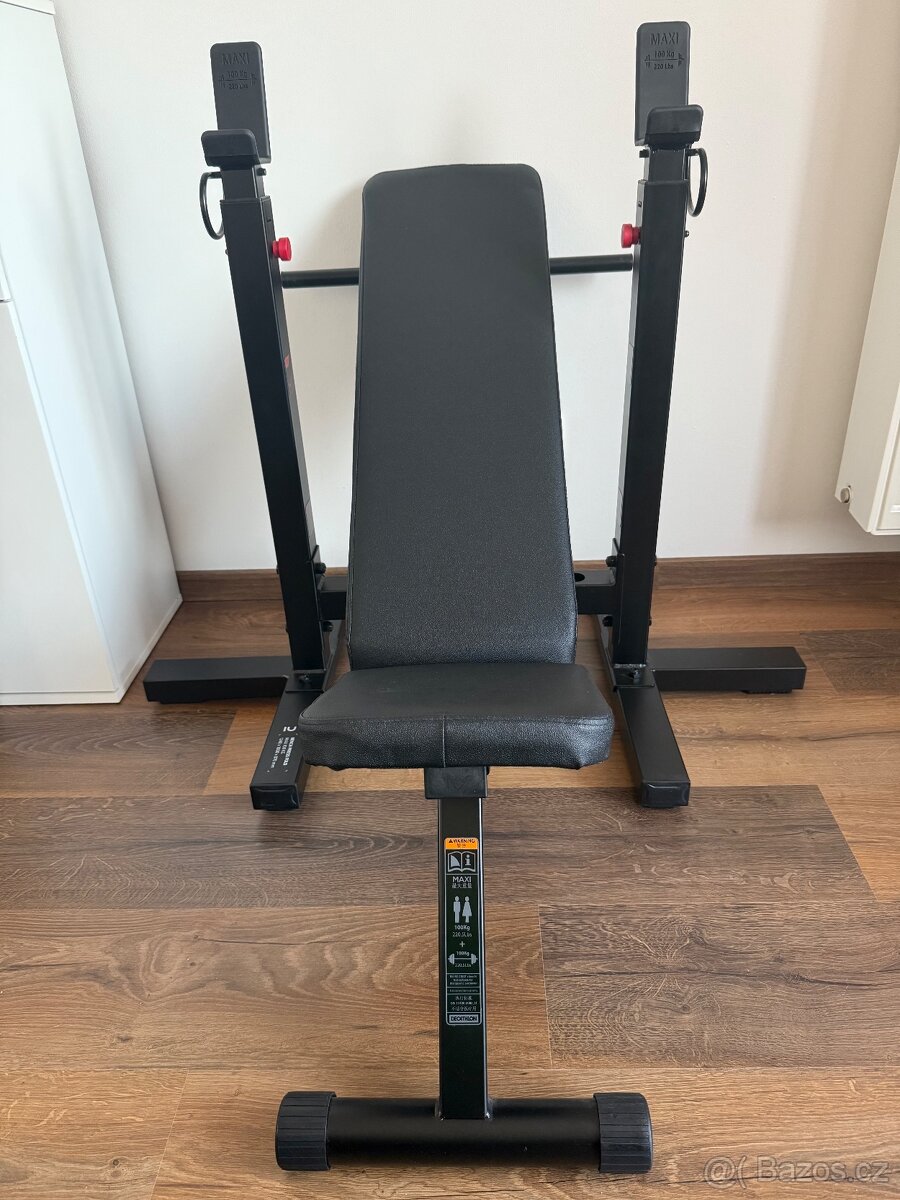 Skládací posilovací lavice s rozpažkami BenchPress Fold NOVÁ - 6