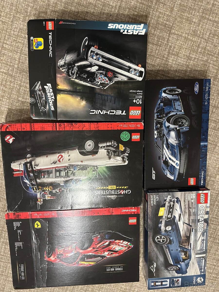 Lego krabice technic creator speed champions - 6