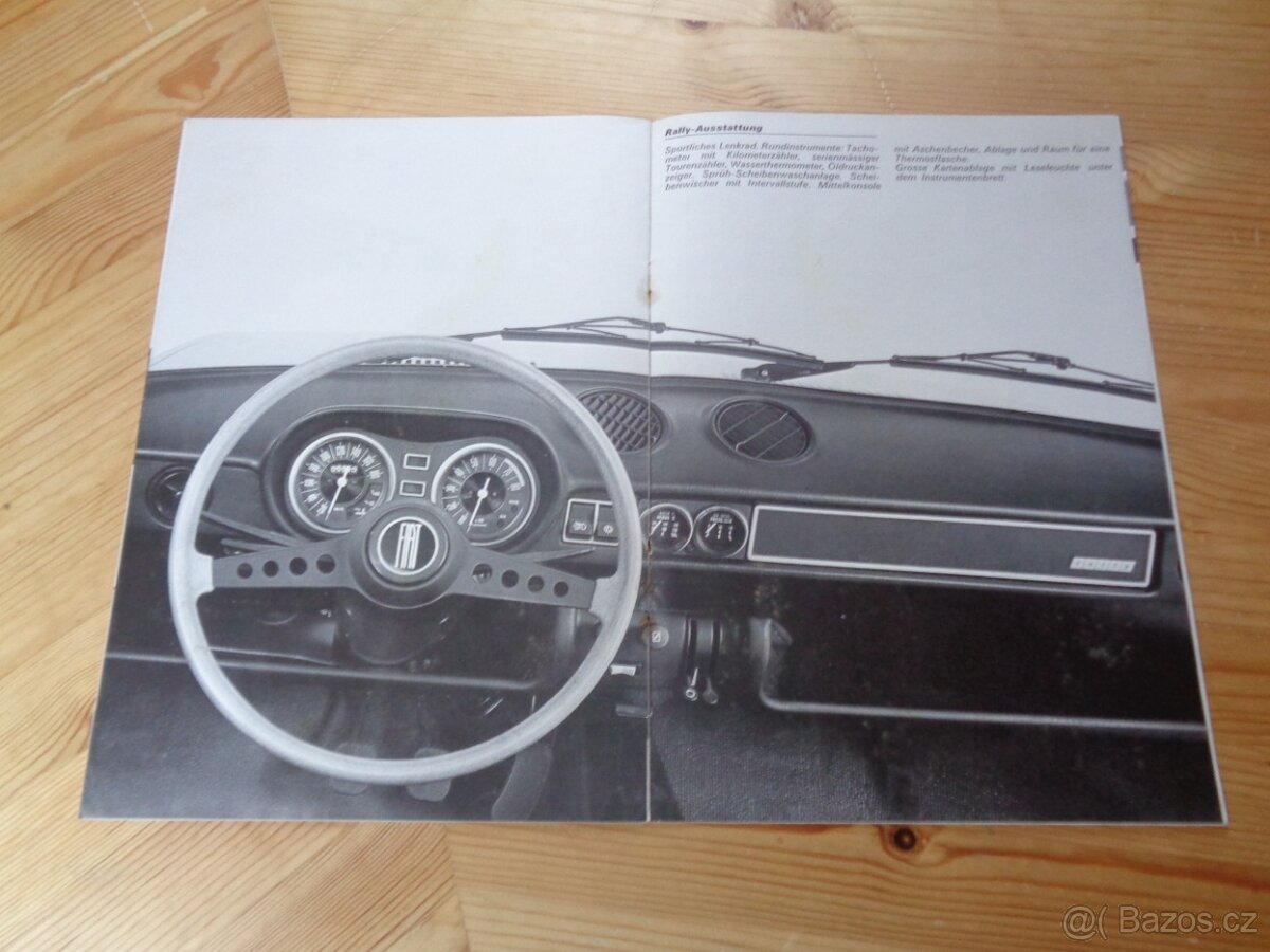 Fiat 128 Rally prospekty. - 6