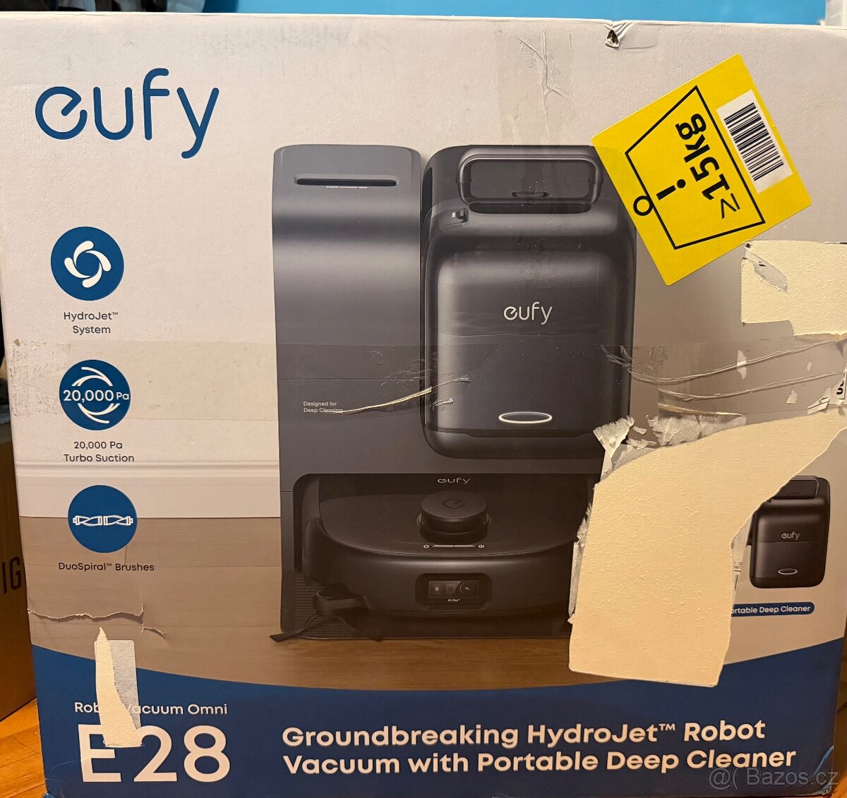 Robotický vysavač Anker eufy Omni E28 – černý - 6