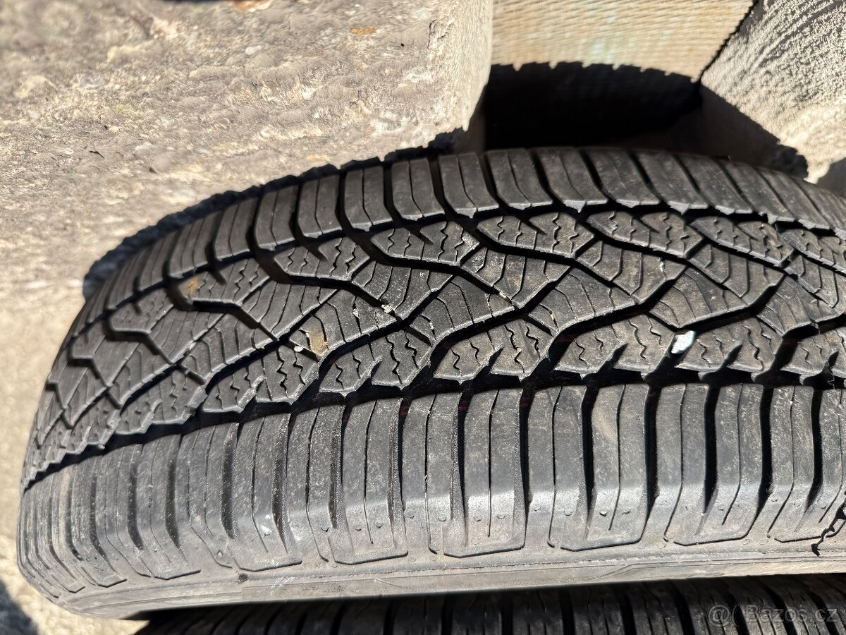 2ks celoroční 165/70/14 - Barum Quartaris 5 vzorek 6mm - 6