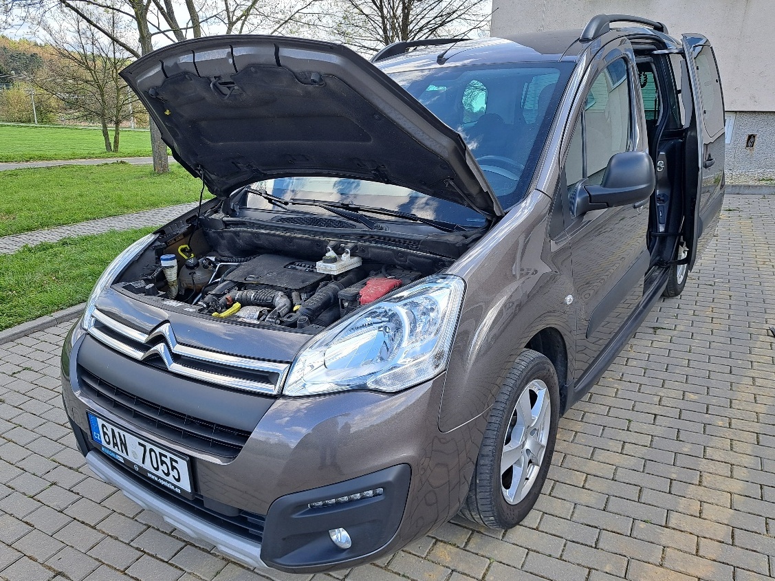 CITROEN BERLINGO 1.6HDi 11/2017 ALU, KLIMA, 138TKM, STK 2027 - 6