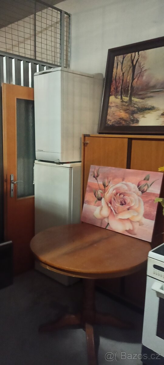 Dekorace, obrazy, zrcadlo v dřevěném rámu cca.110x50 - 6