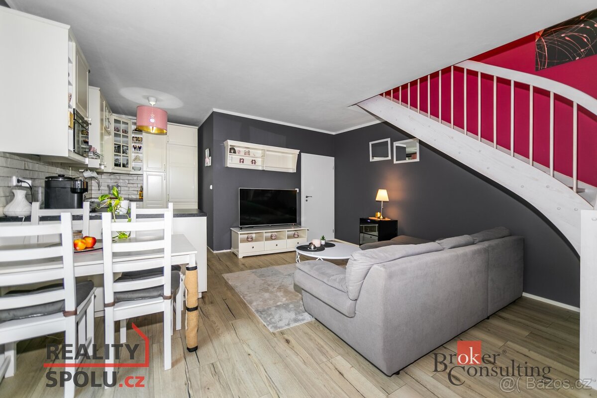 Prodej, byty/3+kk, 71 m2, Bořanovická 895, 25065 Bašť, Praha - 6