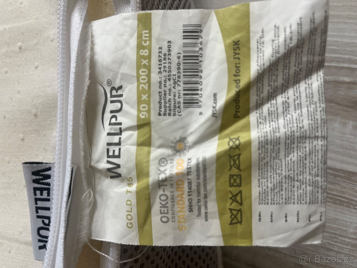 Přistýlková matrace Wellpur - 6